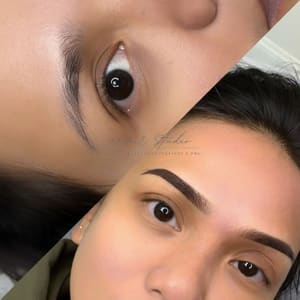 Eyebrow Tattoo result by Acair Studio in Milpitas, CA