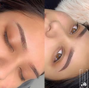 Eyebrow Tattoo result by Acair Studio in Milpitas, CA
