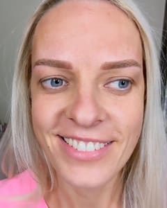Eyebrow Tattoo result by Accent Beauty Academy, LLC in Denver, CO