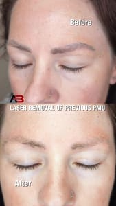 Eyebrow Tattoo result by Accent On Faces, LLC in Denver, CO