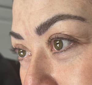 Eyebrow Tattoo result by Accent Permanent Makeup Studio, LLC in Temecula, CA
