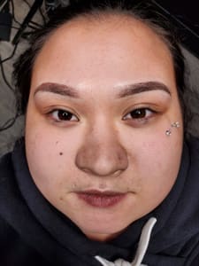 Eyebrow Tattoo result by Accentuate Cosmetic Ink llc in Woodbury, MN