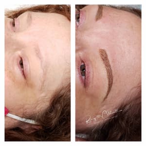 Eyebrow Tattoo result by Accentuated Beauty in Broken Arrow, OK