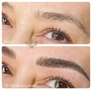 Eyebrow Tattoo result by Acclaim Brows Medspa in Plano, TX