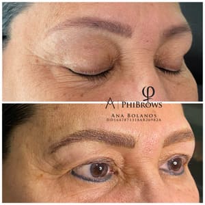 Eyebrow Tattoo result by ACCosmetic in San Francisco, CA