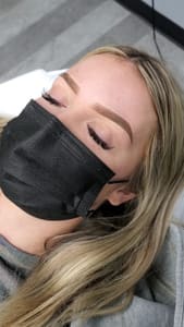 Eyebrow Tattoo result by Ace Beauty Ink in Kent, WA