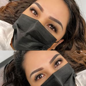 Eyebrow Tattoo result by Ace Beauty Ink in Kent, WA