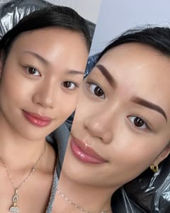 Eyebrow Tattoo result by Ace Beauty Ink in Kent, WA