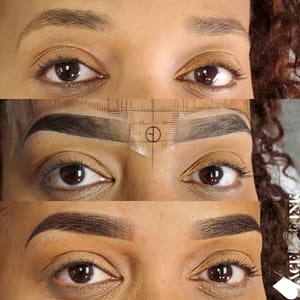 Eyebrow Tattoo result by Ace Beauty Ink in Kent, WA