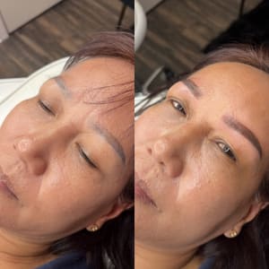Eyebrow Tattoo result by Ace Ink Studio in Fountain Valley, CA