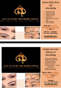 Eyebrow Tattoo result by ACE Luxury Microblading in Jurupa Valley, CA