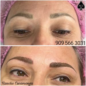 Eyebrow Tattoo result by ACE Luxury Microblading in Jurupa Valley, CA