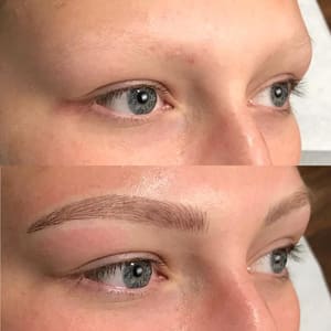 Eyebrow Tattoo result by Addison Edge Cosmetics, LLC. in Evansville, IN
