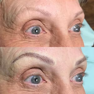Eyebrow Tattoo result by Addison Edge Cosmetics, LLC. in Evansville, IN