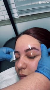 Eyebrow Tattoo result by Adele Beauty Salon in Miami Springs, FL