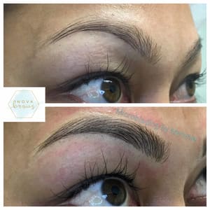 Eyebrow Tattoo result by Adelfi Studio in Springfield, VA