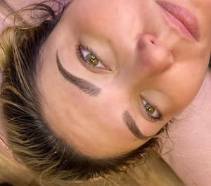 Eyebrow Tattoo result by Adorn Beauty By Amelia in Waveland, MS