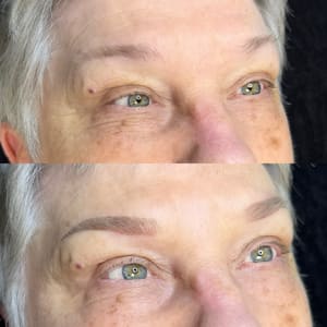 Eyebrow Tattoo result by Adorned Body in Coeur D Alene, ID
