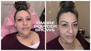Eyebrow Tattoo result by Adrianna's Glow Studio in Surprise, AZ