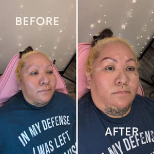 Eyebrow Tattoo result by Adrianna's Glow Studio in Surprise, AZ