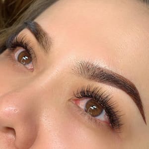 Eyebrow Tattoo result by Advance Lashes Studio in Frisco, TX