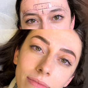 Eyebrow Tattoo result by Advanced Beauty LLC in Roy, UT