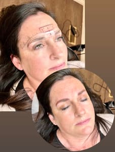 Eyebrow Tattoo result by Advanced Beauty LLC in Roy, UT