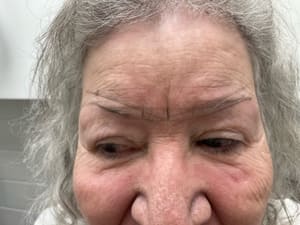 Eyebrow Tattoo result by Advanced Beauty LLC in Roy, UT
