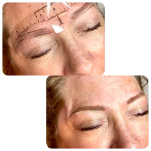 Eyebrow Tattoo result by Advanced Beauty LLC in Roy, UT