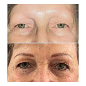 Eyebrow Tattoo result by Advanced Cosmetic Techniques in Natchitoches, LA