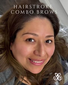 Eyebrow Tattoo result by Advanced Cosmetics, Erin Golightly in Naperville, IL