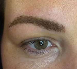 Eyebrow Tattoo result by Aesthetic Alchemy in Boyertown, PA