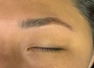 Eyebrow Tattoo result by Aesthetic Alchemy in Boyertown, PA