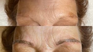 Eyebrow Tattoo result by Aesthetic Arts by Rose in Pagosa Springs, CO