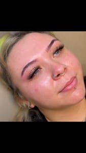 Eyebrow Tattoo result by Aesthetic Beauty Bar LLC in Fremont, OH