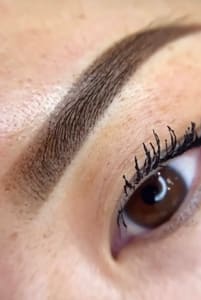 Eyebrow Tattoo result by Aesthetic Beauty Bar LLC in Fremont, OH