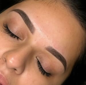Eyebrow Tattoo result by Aesthetic Brow Studio in Winter Haven, FL