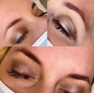 Eyebrow Tattoo result by Aesthetic Cosmetic Tattoos in Metairie, LA
