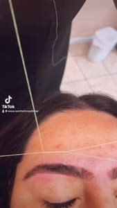 Eyebrow Tattoo result by Aesthetic Eyebrow and lashes in District Heights, MD