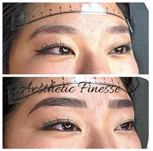 Eyebrow Tattoo result by Aesthetic Finesse in St Charles, MO