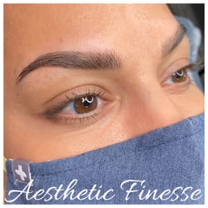 Eyebrow Tattoo result by Aesthetic Finesse in St Charles, MO