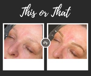 Eyebrow Tattoo result by Aesthetic Ink in Colville, WA