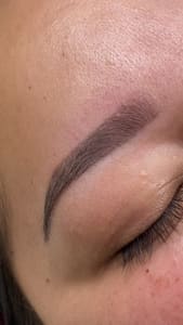 Eyebrow Tattoo result by Aesthetic Ink in Covina, CA