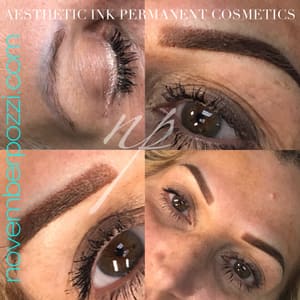 Eyebrow Tattoo result by Aesthetic Ink in Dunedin, FL
