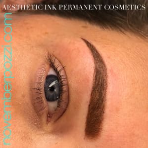 Eyebrow Tattoo result by Aesthetic Ink in Dunedin, FL