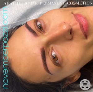 Eyebrow Tattoo result by Aesthetic Ink in Dunedin, FL