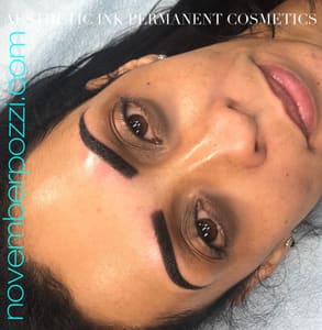 Eyebrow Tattoo result by Aesthetic Ink in Dunedin, FL