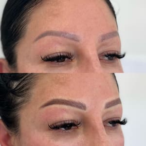 Eyebrow Tattoo result by Aesthetic Micropigmentation in Monterey, CA