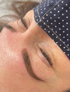 Eyebrow Tattoo result by Aesthetic Tats by Tati in Newburgh, NY