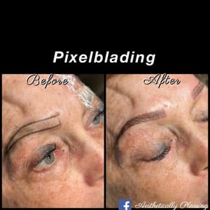 Eyebrow Tattoo result by Aesthetically Pleasing in Lawrenceburg, IN